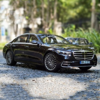 正版授权： 46.9元包邮  砺能玩具 马珂达  迈巴赫S600合金车模