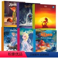 全套6个级别36册 [正版]朗文培生迪士尼英文分级绘本读物冰雪奇缘儿童经典故事6-15岁启蒙英语绘本皮克斯动画故事dis