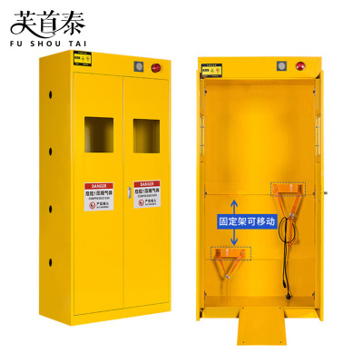 芙首泰防爆气瓶柜双瓶一代报警900*450*1900mm台