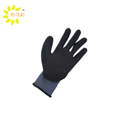 利可莉 涂胶手套防滑 均码 / 副