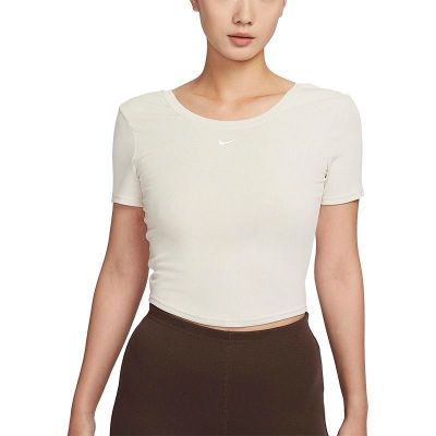 NIKE耐克短袖T恤运动休闲针织短款女装上衣FN3665-104 Z