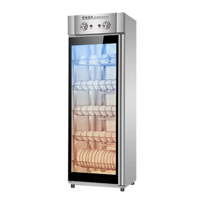 臻远ZY50429007立式消毒柜大容量保洁柜酒店厨房餐具碗筷消毒柜 单门五层架密胺款