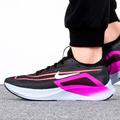 NIKE耐克跑步鞋ZOOM FLY 4轻便舒适低帮男鞋运动鞋CT2392-004 D