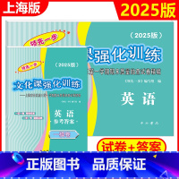 2025高考一模 英语[试卷+答案] 高中三年级 [正版]2025-2024年版领先一步 英语 上海高考英语一模卷 试卷