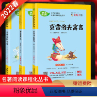 快乐读书吧 三年级下 [正版]2022春 快乐读书吧克雷洛夫寓言、伊索寓言、中国古代寓言三年级下册名著阅读课程化丛书金龟