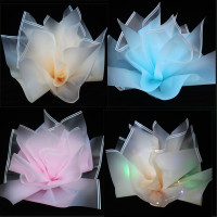 林檎圣诞节平安夜苹果包装纸包平安果意材料塑料玻璃纸包苹果纸 米兰纸混色20张+拉花20条 平安夜送女朋友老婆生日礼物送女