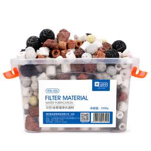 鱼缸过滤材料滤材火山石细菌生化球水族净水养鱼用品珊瑚骨陶瓷环