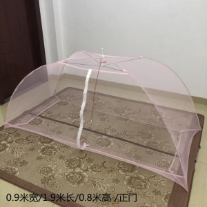维诺亚免安装成人打地铺蚊帐撑伞式无底大人户外工地宿舍蒙古包简易蚊帐