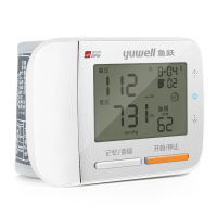 鱼跃(YUWELL)YE8900A 家用全自动高精准血压测量仪器 量血压表小巧腕式便携电子血压计(无语音)