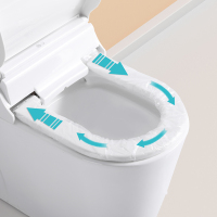 沐牌自动换套马桶盖圈转转垫公用智能座便盖换膜纸电动一次性坐垫