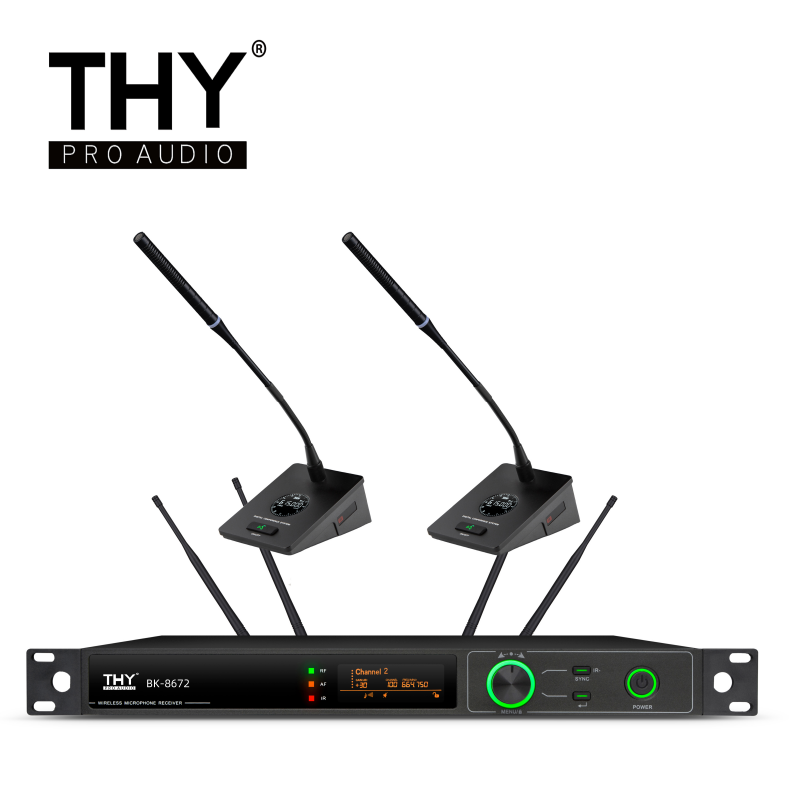 THY PROAUDIO一拖二线会议话筒 BK-8672 套