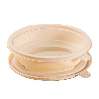 特昂优选 一次性可降解餐盒汤碗 380ml*400套/箱