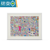 敬平拼图框1000片50X75框架500片2000片装裱画框挂墙实木相框定制简约 白色20 1000片拼图70*50 (