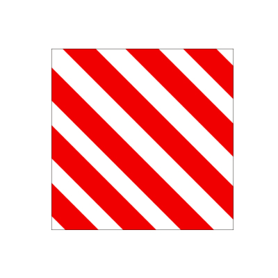 Makeid PS-DZ-PVC-05 红白警示贴 100mm*1000mm 1 张 红白