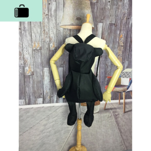 新款个性熊背包小熊包大熊包多用双肩背包手提斜跨包女包NEW LAKE 黑色女斜挎包 黑色