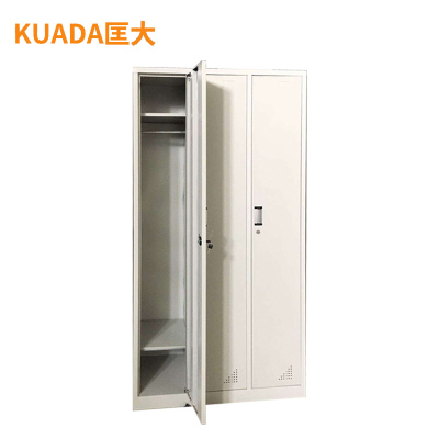 匡大 办公柜 钢制铁皮储物柜换衣柜存包柜带锁碗柜鞋柜3门更衣柜 KDT354