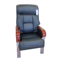 川坛 实木西皮办公椅(尺寸手工测量) 71*65*120cm 把