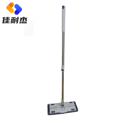 佳耐杰 平板拖把夹布拖把夹抹布拖把 宽16*长40cm含抹布2块/把