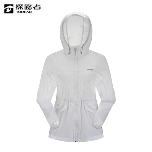 探路者 女式连帽皮肤衣 TAZZAM82214/件