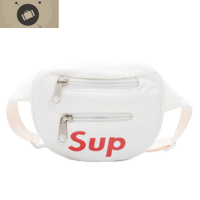 时尚字母儿童腰包韩国宝宝迷你胸包韩版洋气男女童斜挎包尼龙胸包艾狄伊娃斜挎包男