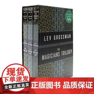 英文原版小说 魔法师三部曲套装 奇幻小说 The Magicians Trilogy Boxed Set