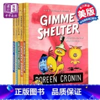 [正版]小鸡特工队5册 英文原版The Chicken Squad 1-5侦探推理小说章节书 朵琳·克罗宁Doreen