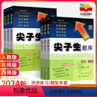 [2本]语文+数学 人教版 六年级下 [正版]2024版尖子生题库六年级上册下册语文数学人教版北师大西师版 小学生6年级
