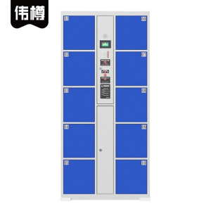 伟樽智能储物柜红外条码10门850*460*1800mm台