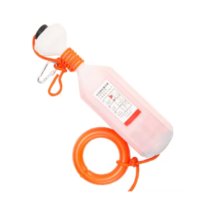 冠鲨船用救生圈绳索 手抛式救生圈浮索 带壳30m配环钩