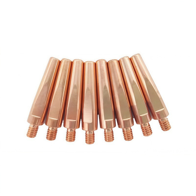 铁洋 机器人自动焊导电嘴 铬锆铜M6*45*0.8mm 个