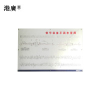 车站设备平面布置大图 (1000×2000mm 亚克力PVC) 1套