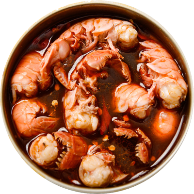 2罐-麻辣小龙虾即食海鲜海龙虾香辣龙虾尾罐装熟食虾球零食小吃鲜活虾均色麻辣味