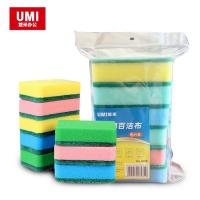 悠米 百洁布 1078 (11*7*3.3cm 28密)6个/包 2包装