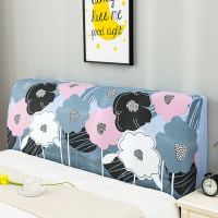 床头套罩全包北欧风格萬能通用防尘软包木床头靠背保护可拆洗 曳曳() 1.2米(适合1.1-1.4米床头使用)