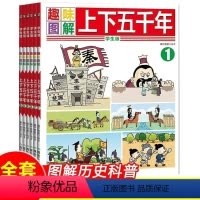 [全6册]趣味图解上下五千年 [正版]中华上下五千年书全套 完整版6册 小学生课外书籍三四五六年级读物趣味图解儿童漫画书