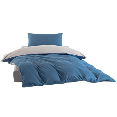 伊伊爱 纯色全棉歌运S系列双拼色三件套