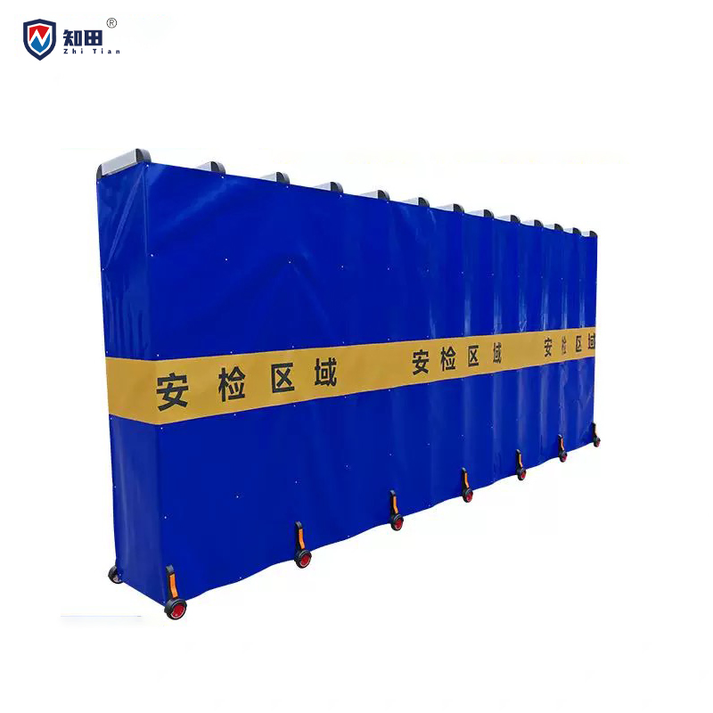 知田 铝合金伸缩围栏 隔离护栏 高1.8米 米