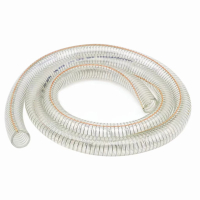 中锦科技 耐低温硅胶钢丝软管静电钢丝管 内径19mm (6分)壁厚4mm 防静电 米