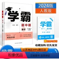 数学 七年级下 [正版]2024学霸题中题七年级下册数学人教版RJ7年级下册数学学霸课时同步课时作业本练习册初中必刷题初