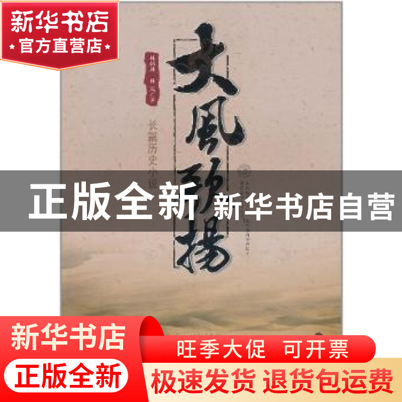 正版 大风歌扬 林炳坤,林岚著 海峡文艺出版社 9787807194