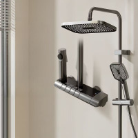 惠达(HUIDA)-TC877家用增压卫浴淋浴花洒套装大顶喷淋浴沐浴器