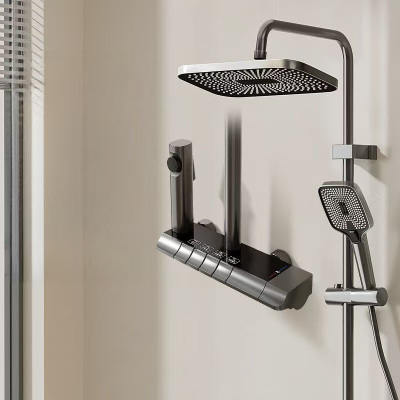 惠达(HUIDA)-TC877家用增压卫浴淋浴花洒套装大顶喷淋浴沐浴器