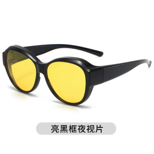 铁青偏光近视套镜女款Y29 副