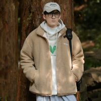 羊羔绒棉衣外套男新潮牌立领棉衣棉服上衣一手情侣装男装