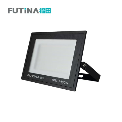 福田 LED投光灯 户外射灯照明灯广告庭院路灯园林防水探照灯工厂车间灯 100W 个