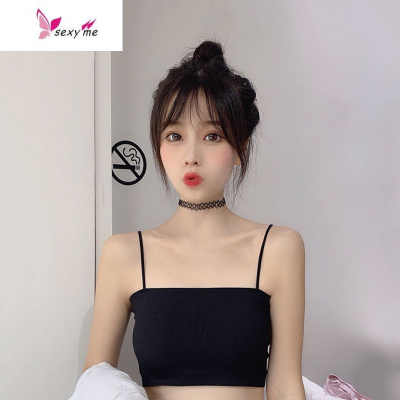 超火小背心防走光抹胸女早春2020新款韩版一片式裹胸短款打底内衣FISHBASKET