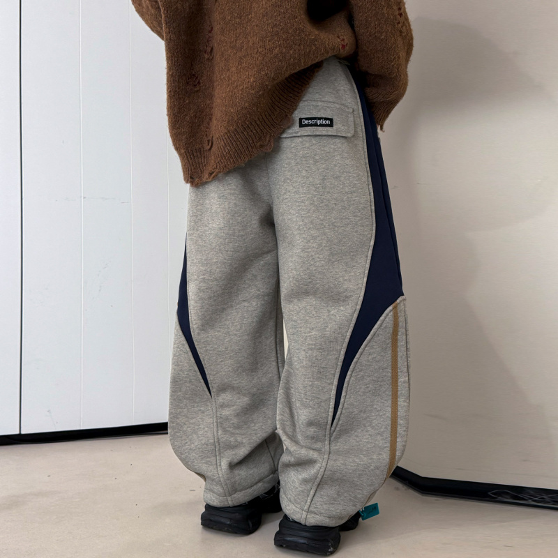 男童春季运动裤儿童直筒卫裤2026春秋新款中大童装男孩春装裤子潮