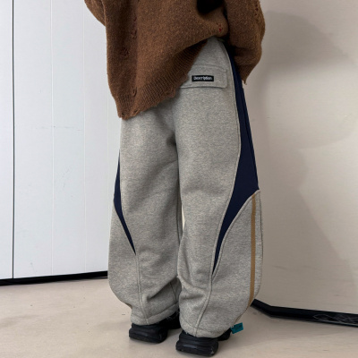 男童春季运动裤儿童直筒卫裤2026春秋新款中大童装男孩春装裤子潮