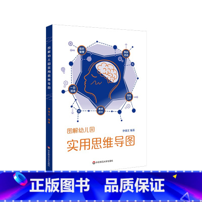 [正版]图解幼儿园实用思维导图 幼教教研员李继文编著 可视化思维工具 幼儿教师成长 实践案例 一日活动 班级工作