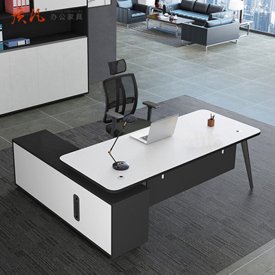 质凡简约现代经理桌组合电脑办公桌